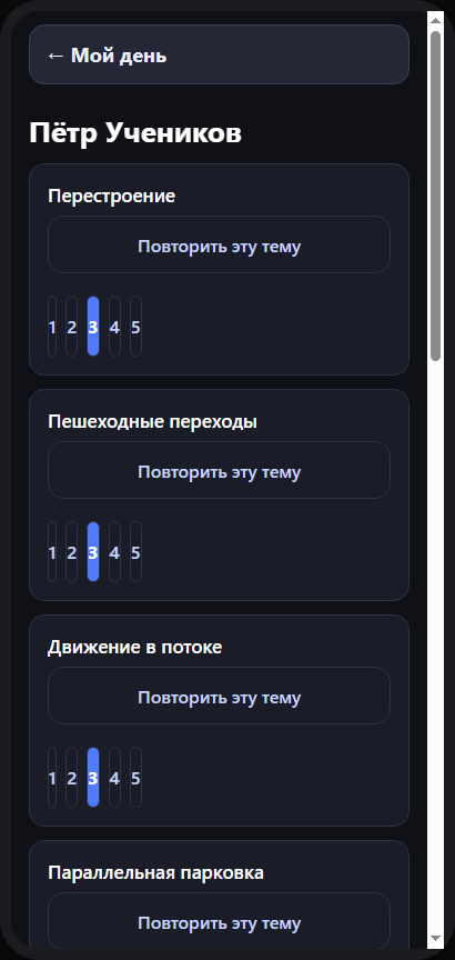 Отчёт по занятию